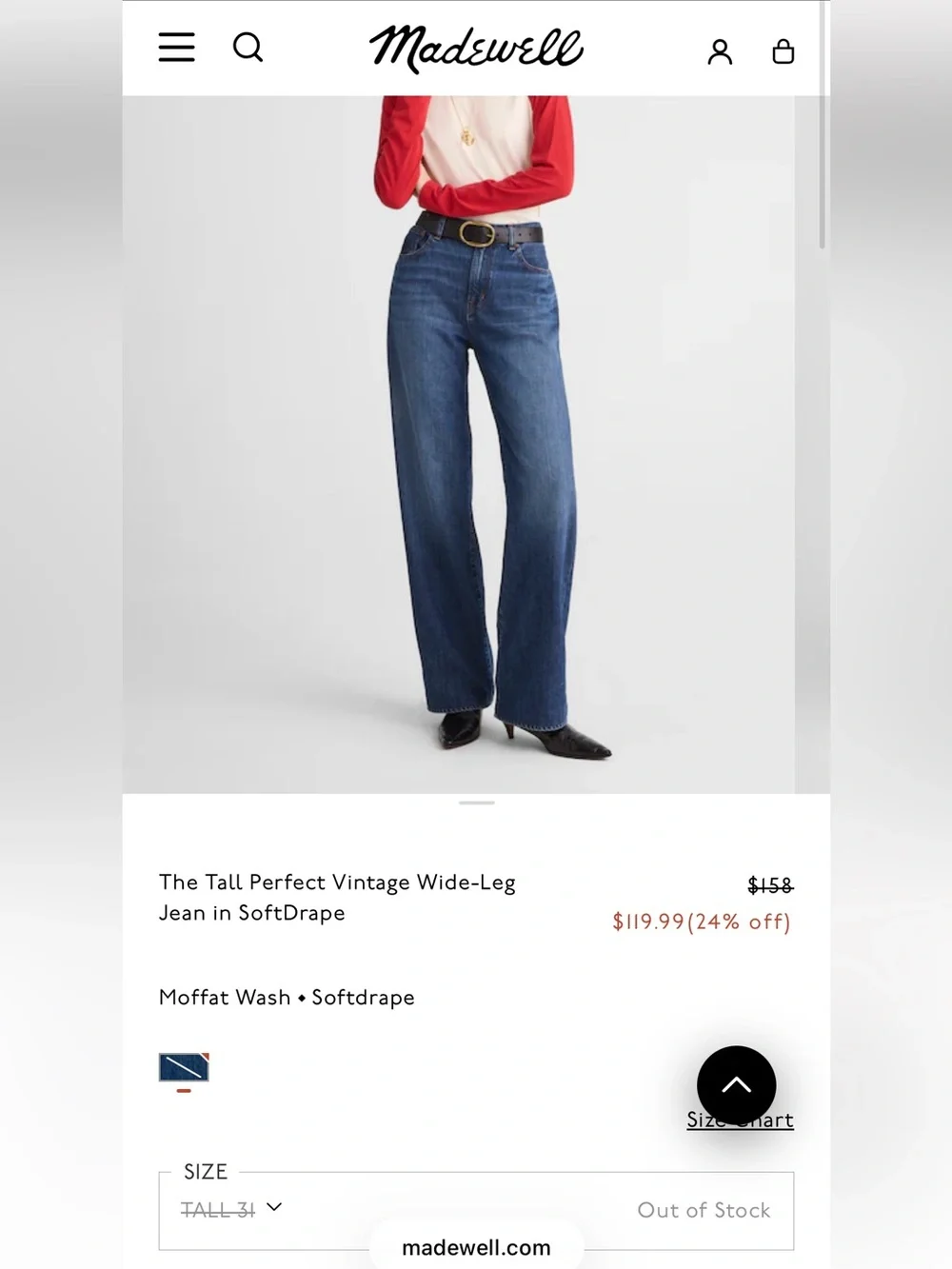 Madewell - The Tall Perfect Vintage Wide-Leg Jeans